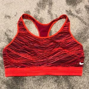 I Run My World Nike Dri-Fit Sports Bra